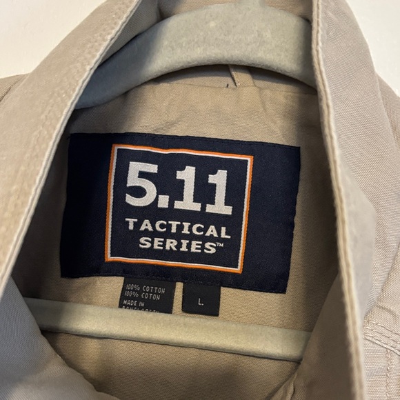 5.11 Tactical Men's Khaki Field Jacket - Picture 2 of 8